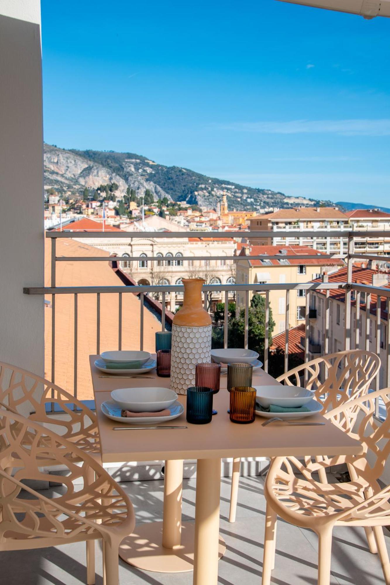 Residence Hoteliere Chambord Au Coeur De Menton - Entierement Renovee Buitenkant foto